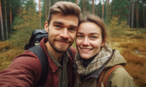 Norwegian woman and American man