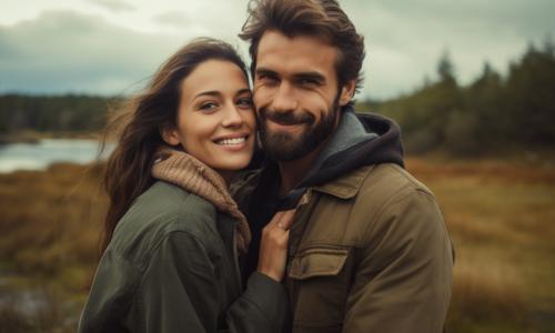 Spanish woman and American man